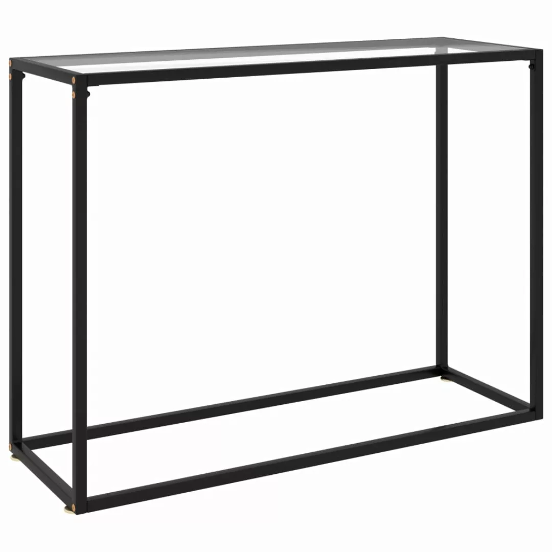 Konsolentisch Transparent 100x35x75 Cm Hartglas günstig online kaufen