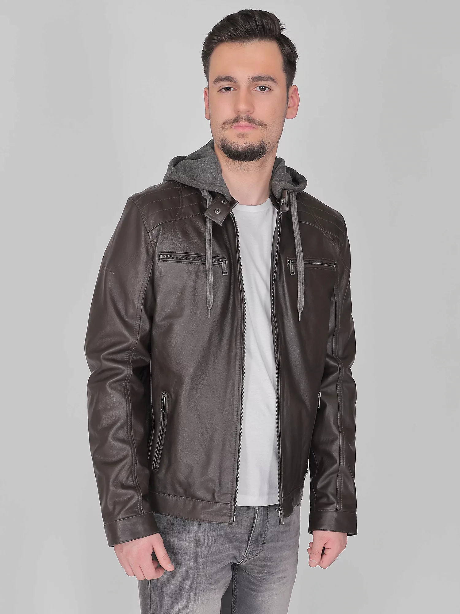 MUSTANG Lederjacke "Foster" günstig online kaufen