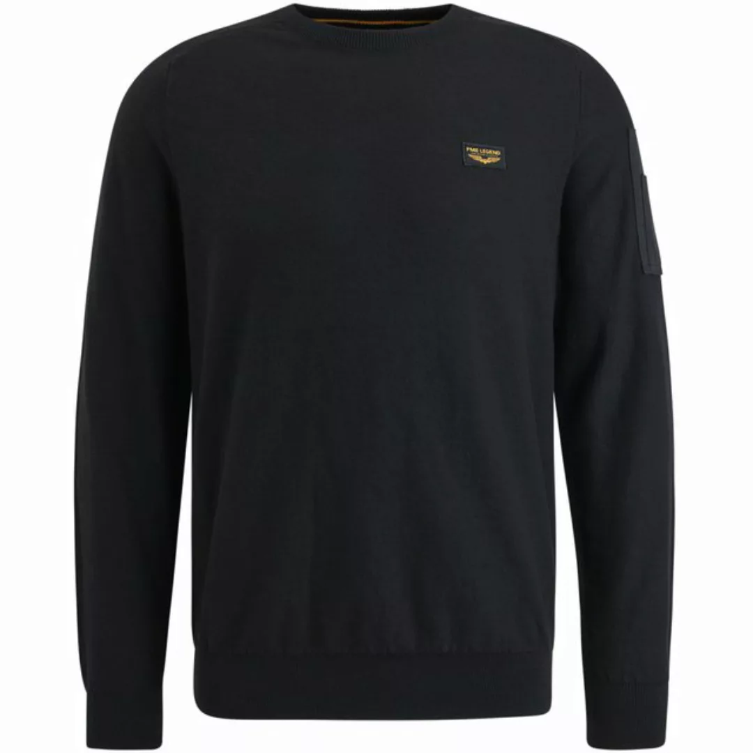 PME LEGEND Strickpullover R-NECK AMERICAN CLASSIC KNIT aus Baumwolle günstig online kaufen