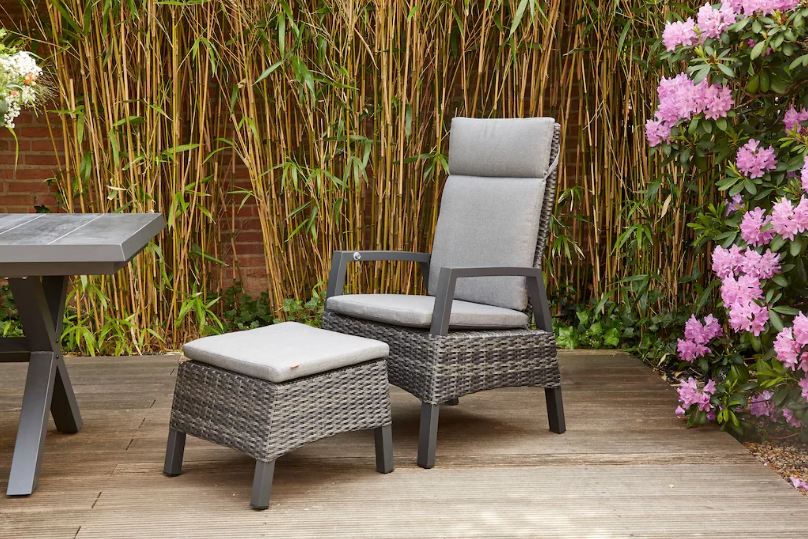 Siena Garden Gartenlounge-Sessel "Taranto", (Set, 4 St.), bestehend aus 1 S günstig online kaufen