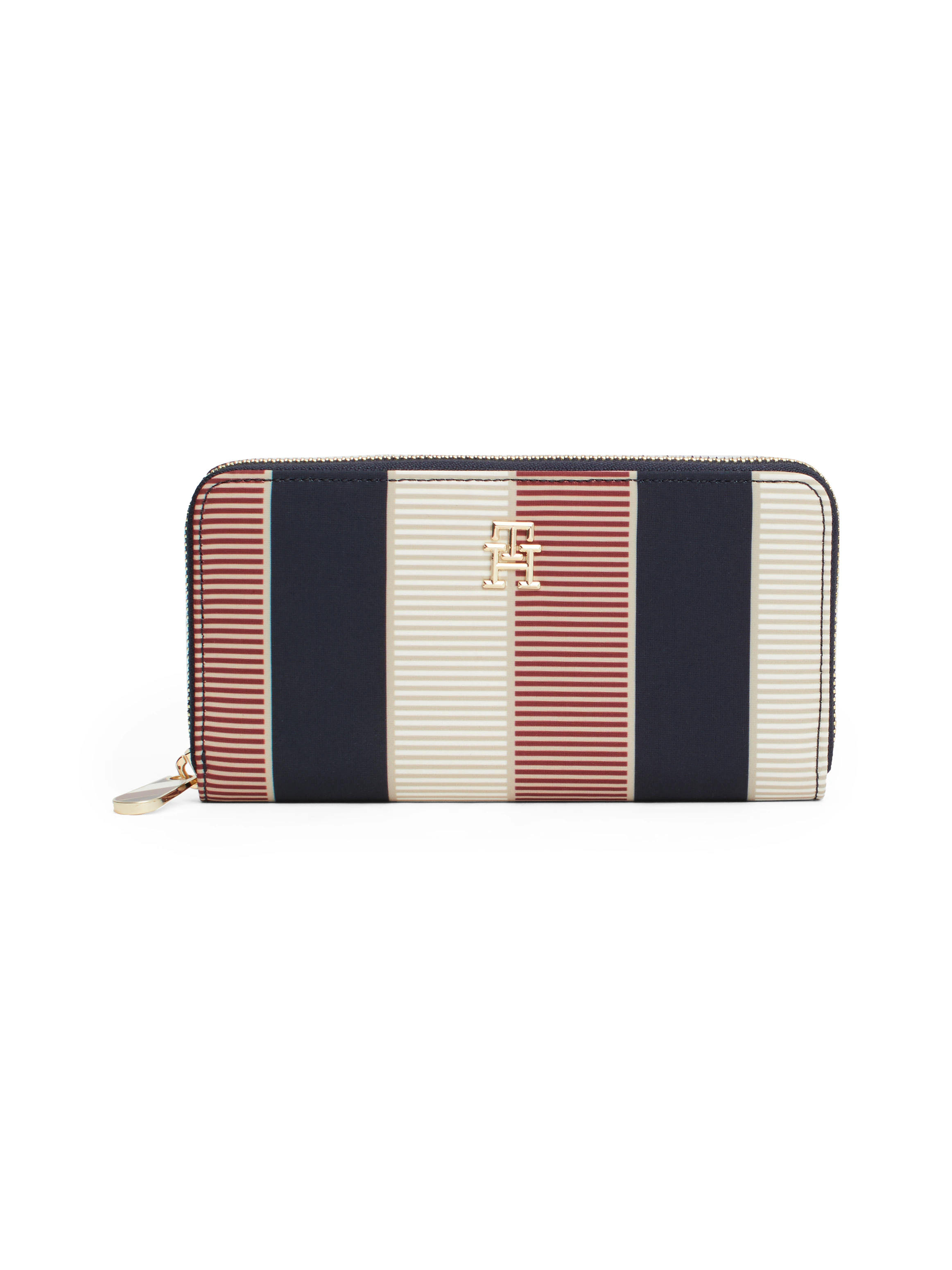 Tommy Hilfiger Geldbörse "Women POPPY LARGE ZA STRIPE Zip Around Wallet", D günstig online kaufen