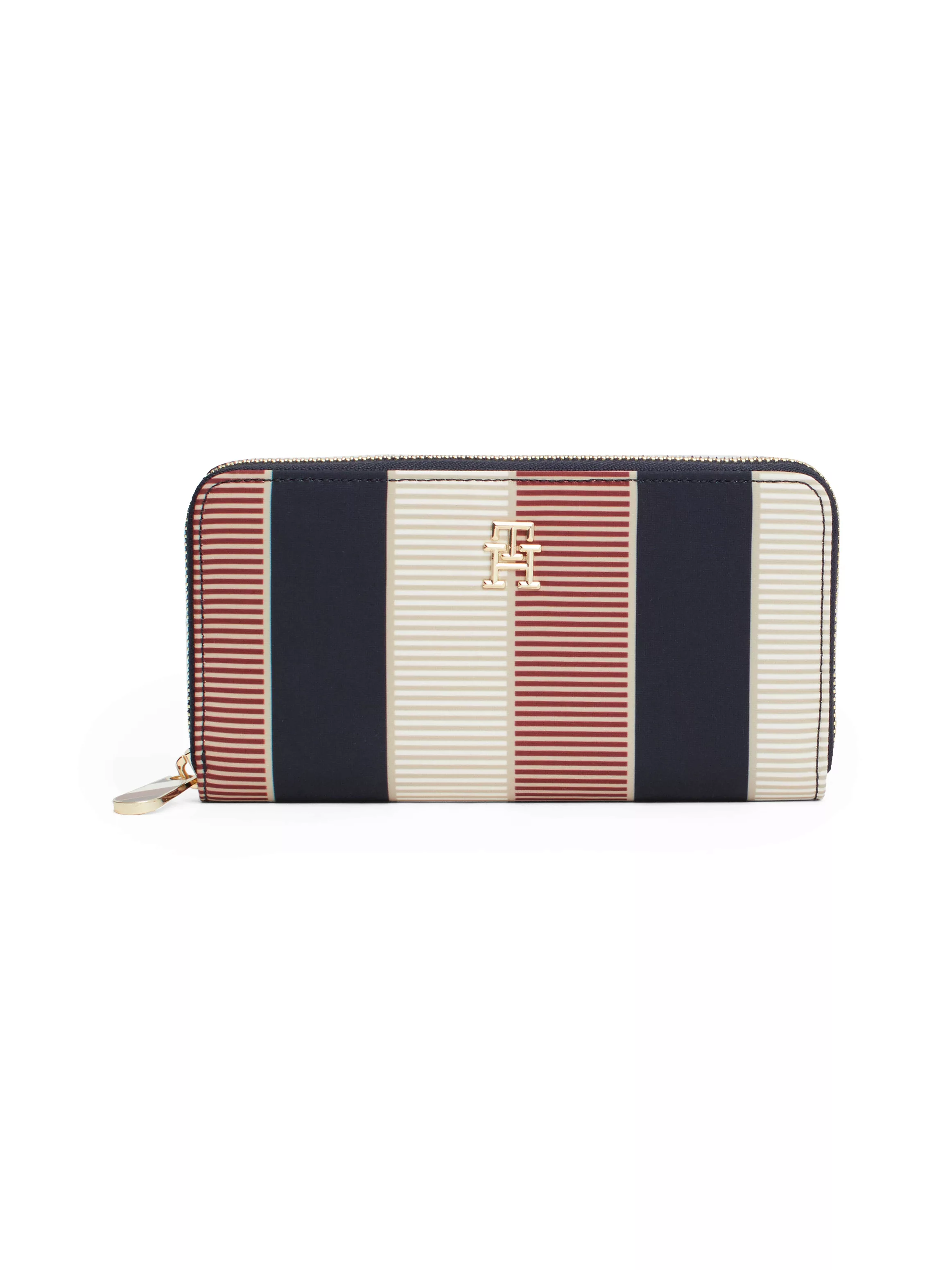 Tommy Hilfiger Geldbörse "Women POPPY LARGE ZA STRIPE Zip Around Wallet", D günstig online kaufen