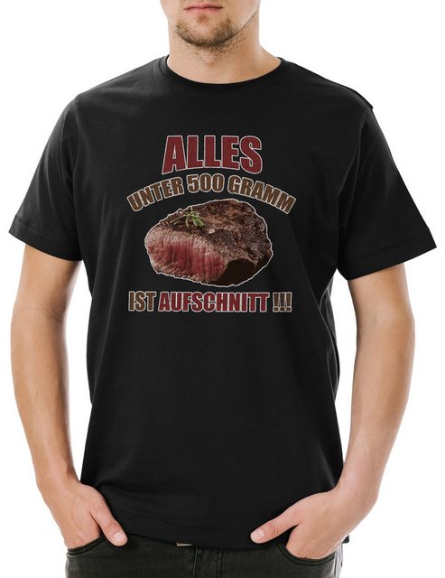 Urban Backwoods Print-Shirt 500 g Beef Herren T-Shirt Steak Fleisch Meat Ri günstig online kaufen