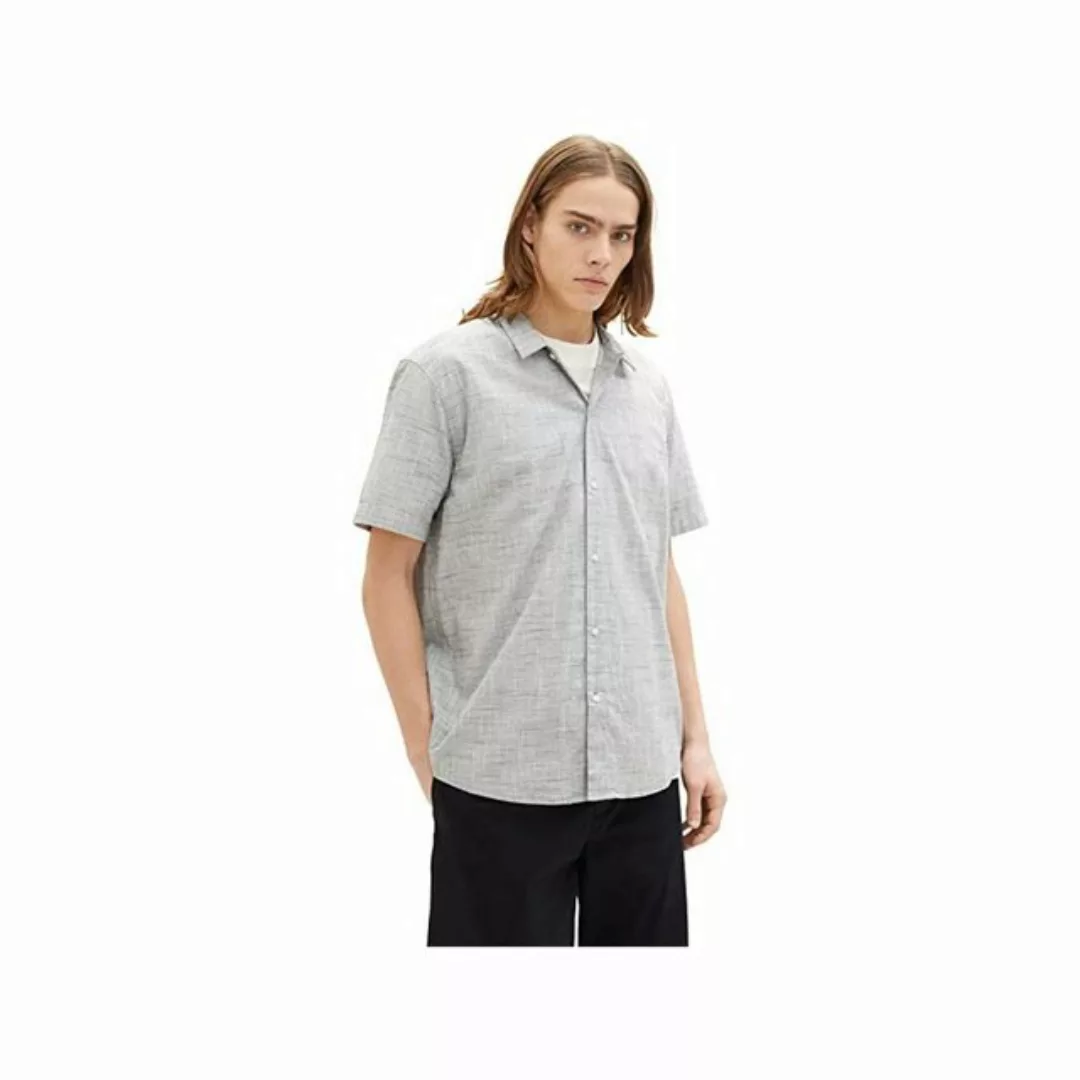 TOM TAILOR Kurzarmhemd schwarz (1-tlg., keine Angabe) günstig online kaufen
