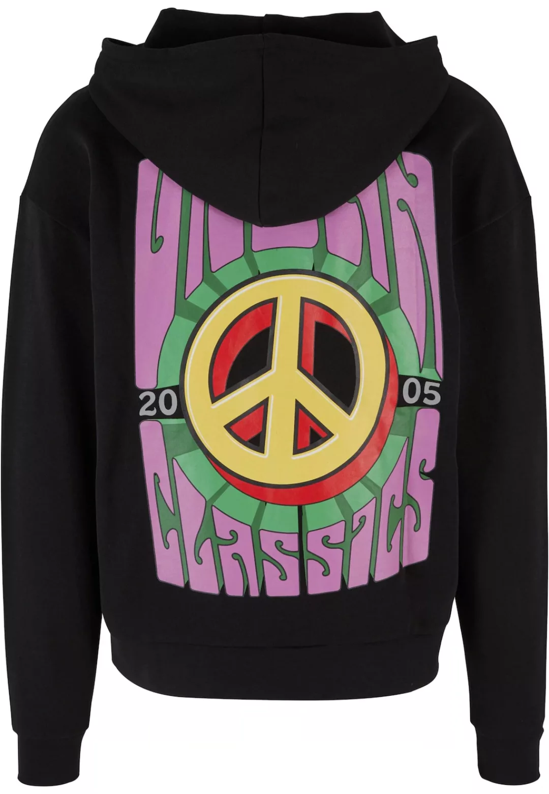 URBAN CLASSICS Sweatshirt "Urban Classics Herren Big Peace Hoody" günstig online kaufen