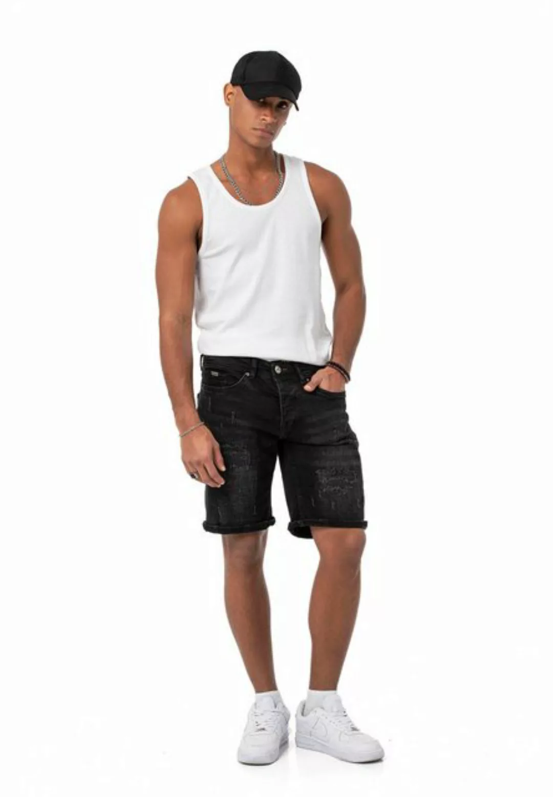 RedBridge Jeansshorts Red Bridge Herren Jeans Shorts Kurze Hose Denim Distr günstig online kaufen