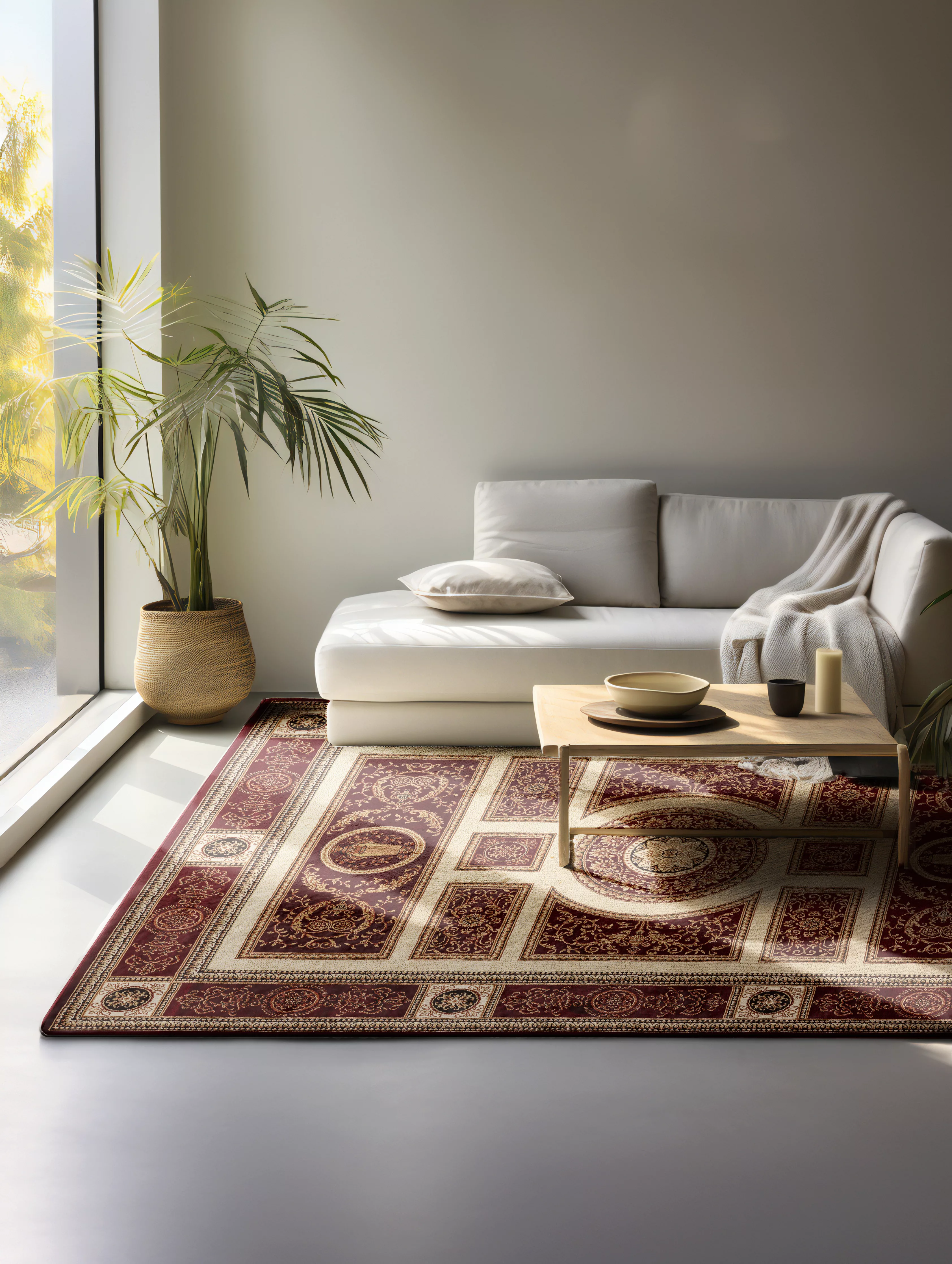 NORTHRUGS Teppich »Guzara«, rechteckig, 8 mm Höhe, Orient Optik, Läufer, st günstig online kaufen