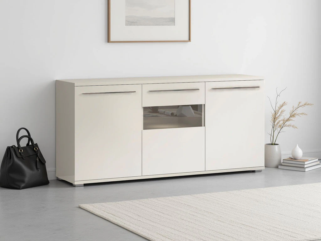 Places of Style Kommode "Piano", (H/B/T): 84,6/180/45,2cm), Hochglanz UV la günstig online kaufen