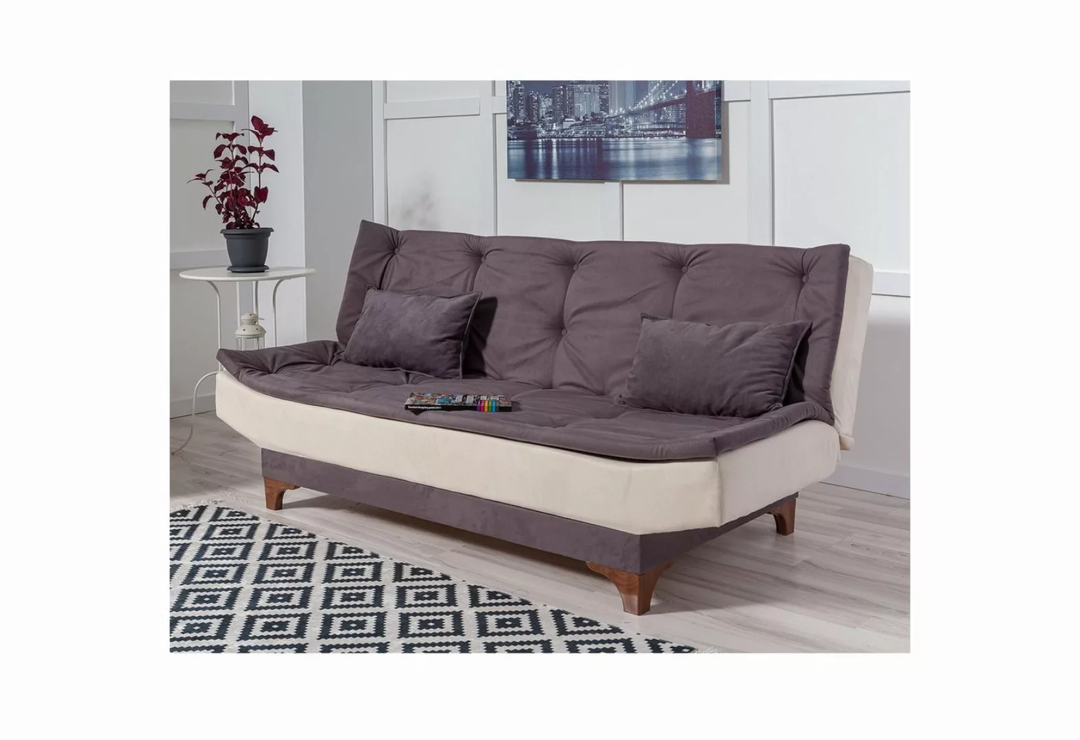 Skye Decor Sofa UNQ1340-3-Sitz-Sofa-Bett günstig online kaufen