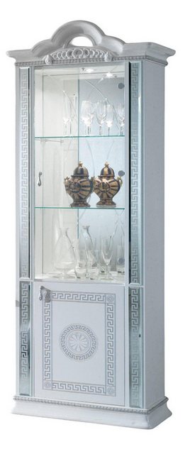 JVmoebel Vitrine Hochwertige Vitrine Luxus Holz Italienische Stil Möbel Gla günstig online kaufen