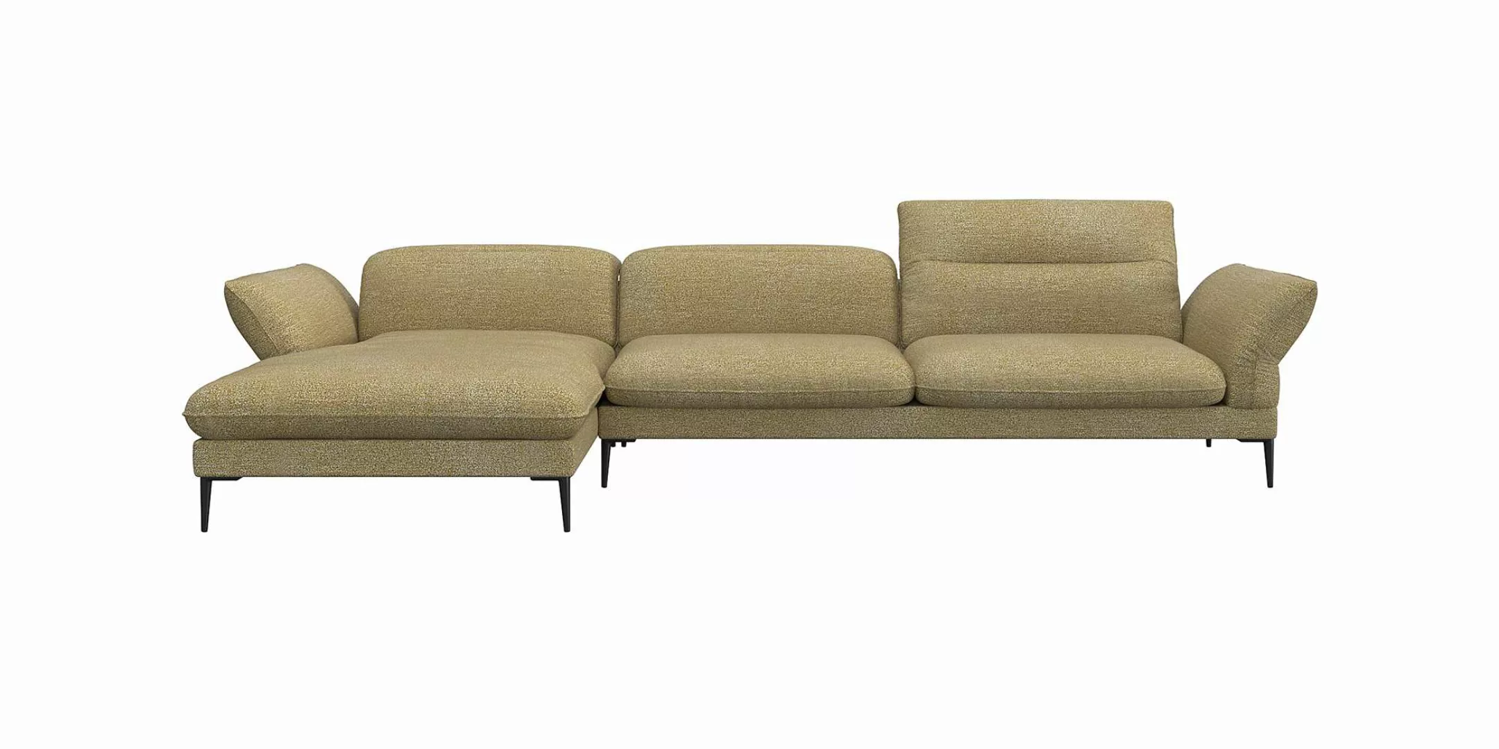 FLEXLUX Ecksofa »Salino, Funktionssofa mit Recamiere, Relaxsofa, Ecksofa«, günstig online kaufen