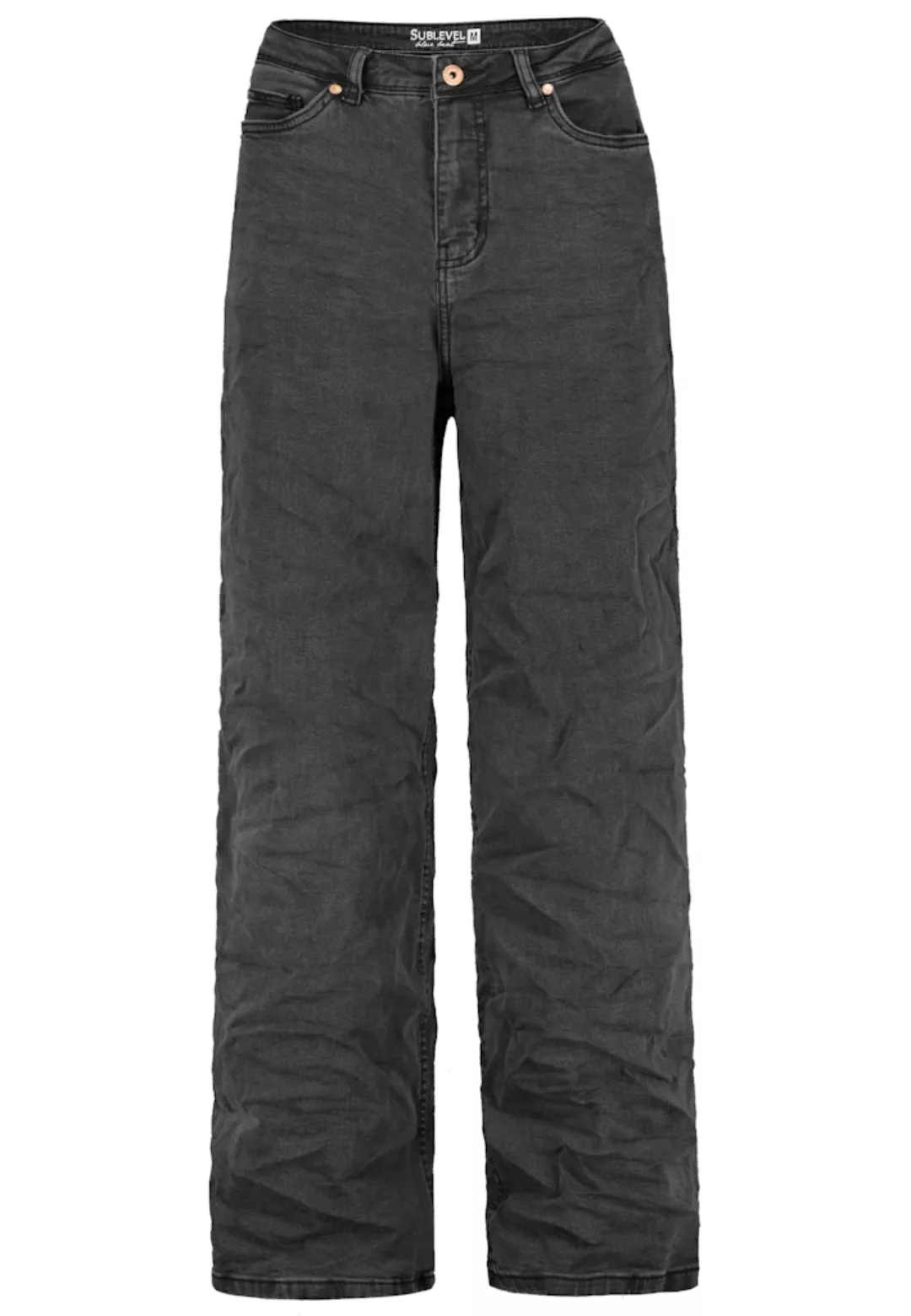 SUBLEVEL Weite Jeans (1-tlg) Weiteres Detail günstig online kaufen