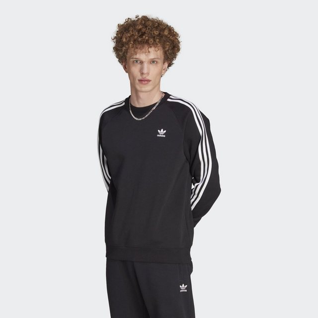 adidas Originals Langarmshirt ADICOLOR CLASSICS 3-STREIFEN SWEATSHIRT günstig online kaufen