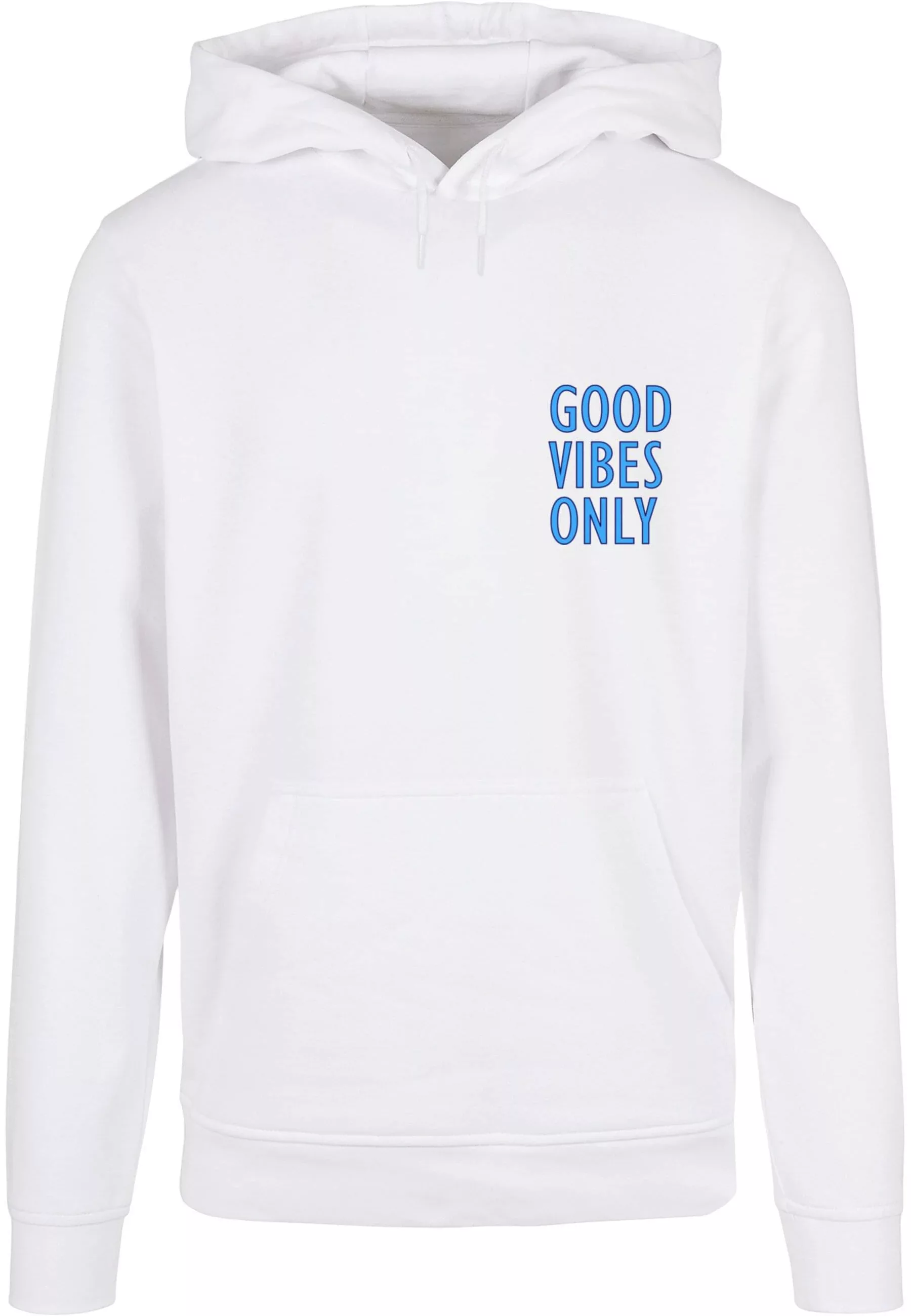 Merchcode Kapuzensweatshirt "Merchcode Herren Good Vibes Only Basic Hoody" günstig online kaufen