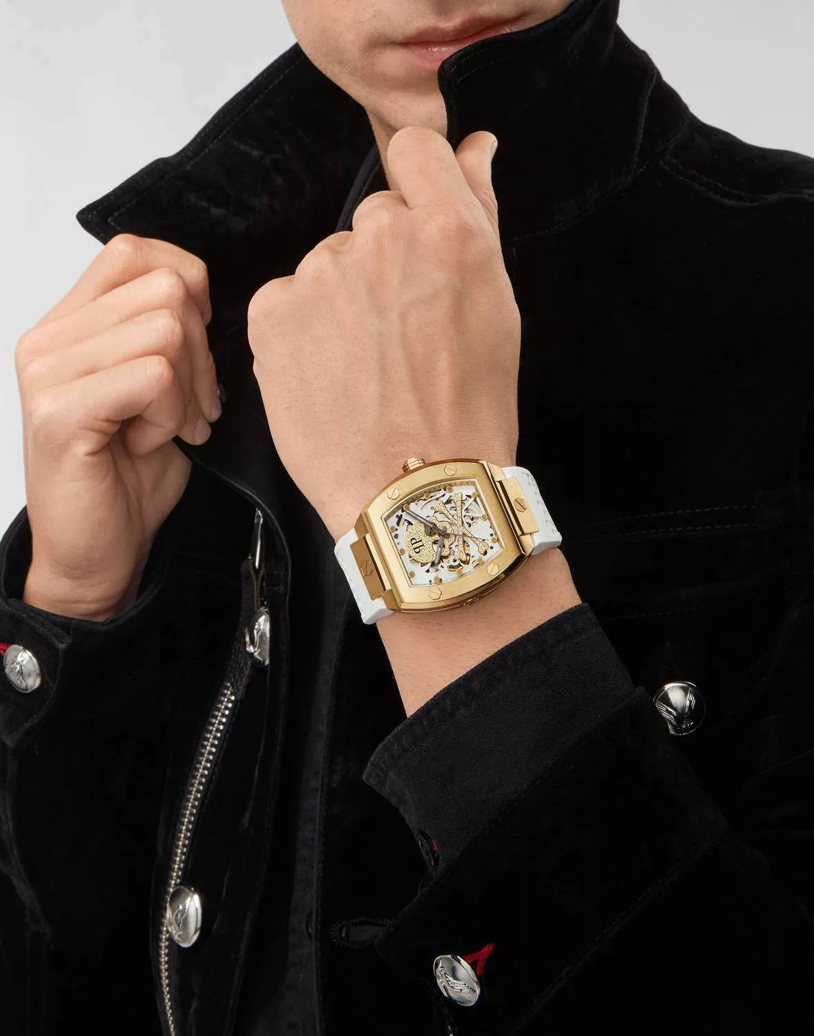 PHILIPP PLEIN Automatikuhr The $keleton günstig online kaufen