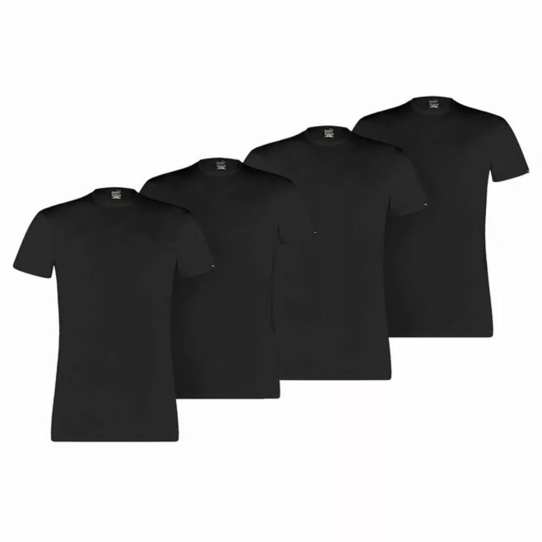 PUMA T-Shirt Herren T-Shirt, 4er Pack - Basic Crew Tee günstig online kaufen