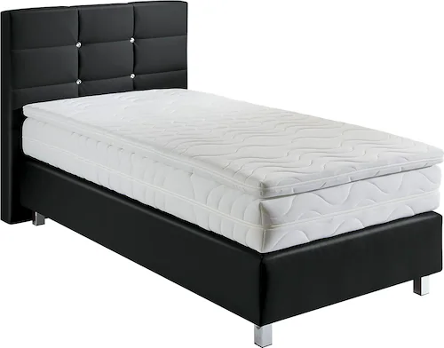 Westfalia Schlafkomfort Boxspringbett, mit Knöpfen in Kristalloptik, wahlwe günstig online kaufen