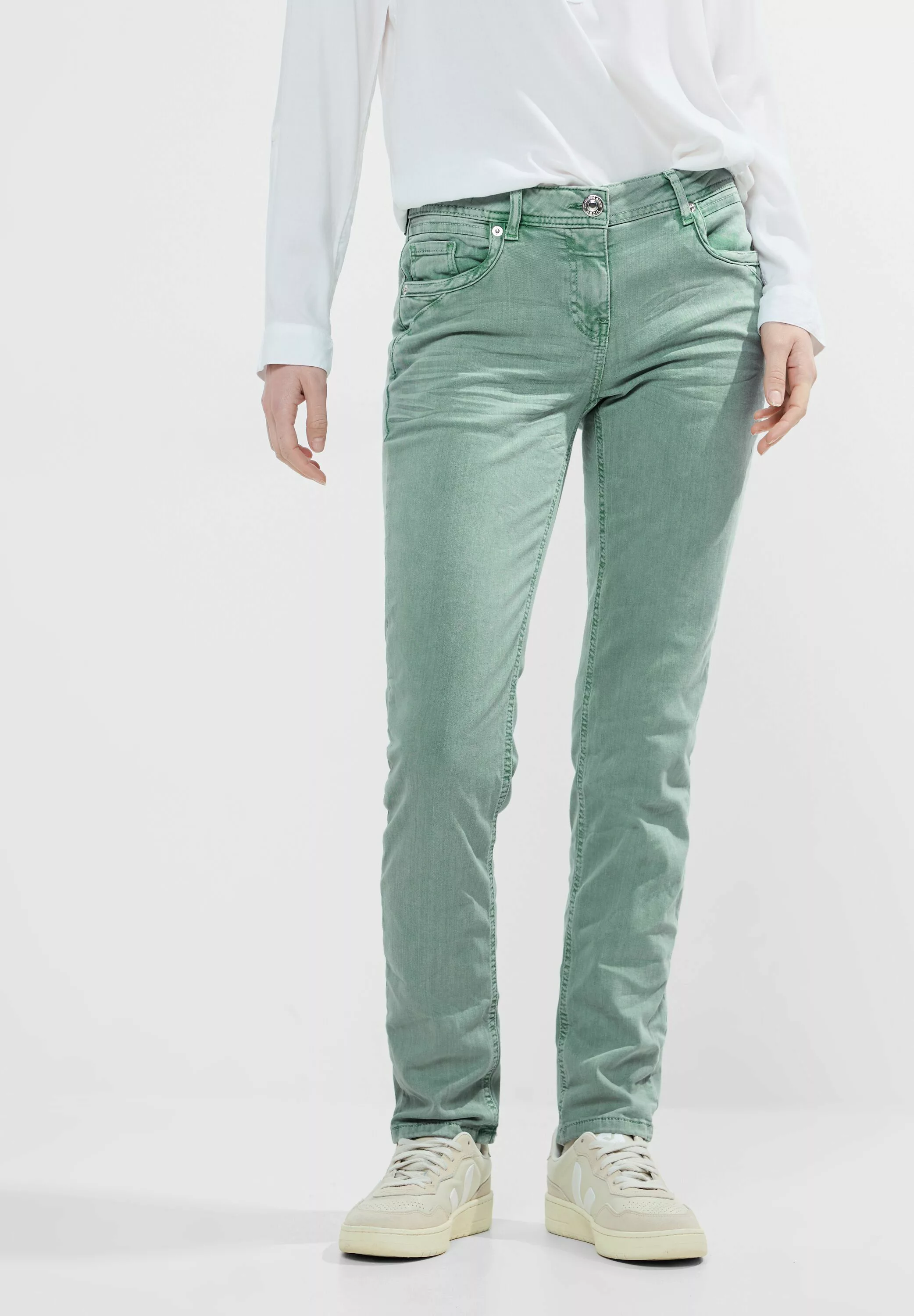 Cecil Gerade Jeans, Middle Waist günstig online kaufen