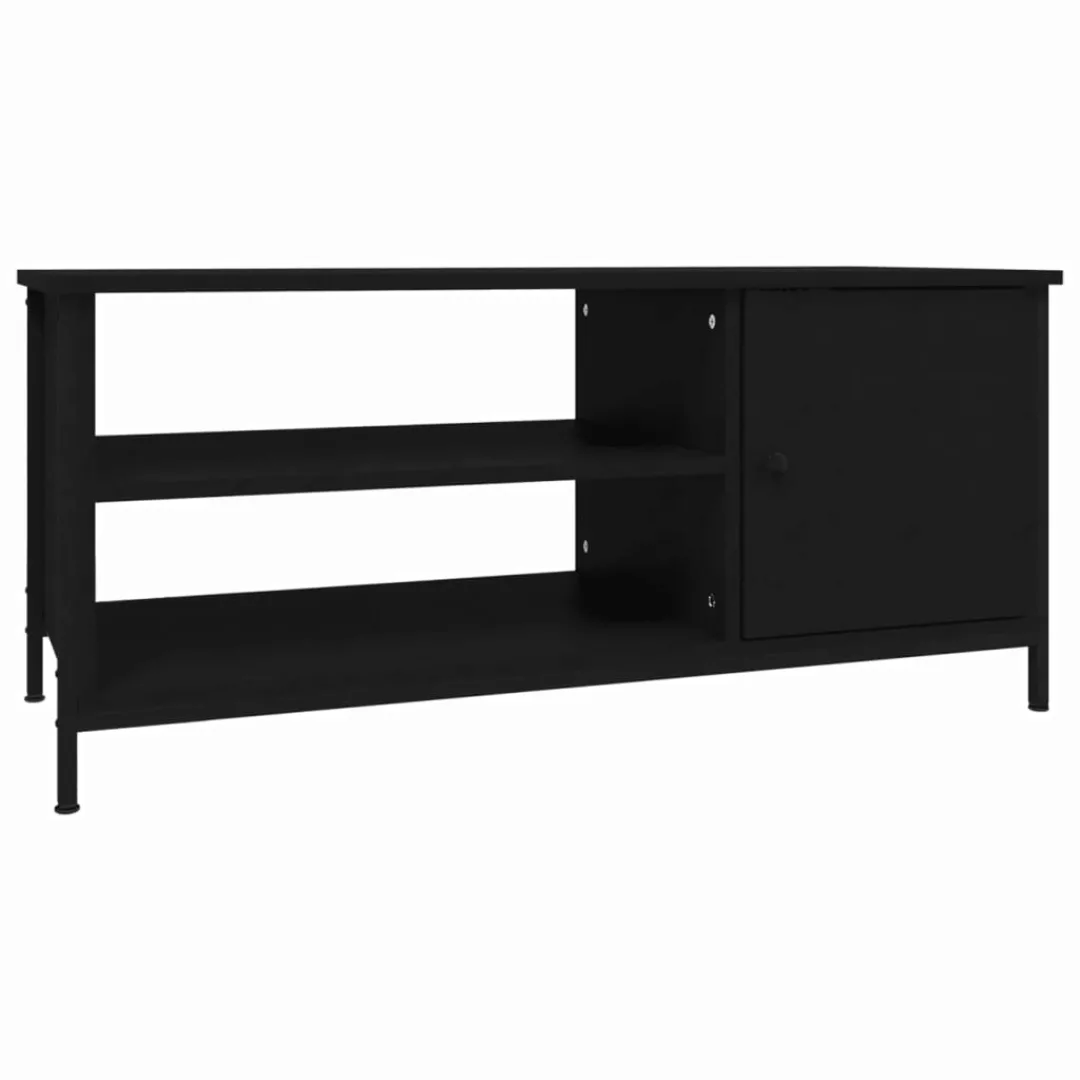 Vidaxl Tv-schrank Schwarz 100x40x45 Cm Holzwerkstoff günstig online kaufen