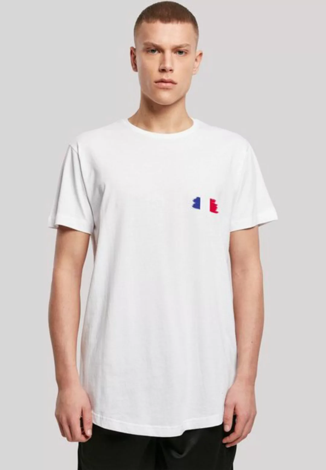 F4NT4STIC T-Shirt France Frankreich Flagge Fahne Print günstig online kaufen