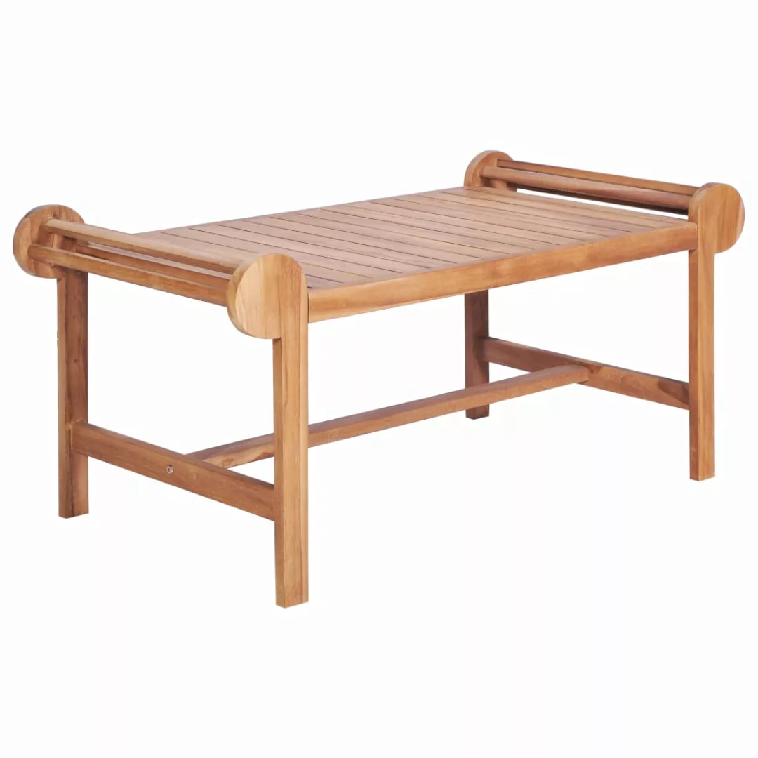 Couchtisch 100 X 50 X 45 Cm Teak Massiv günstig online kaufen