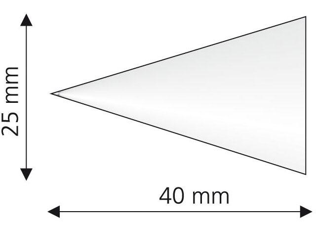 Liedeco Gardinenstangen-Endstück »Cone«, (Set, 2 St.), für Gardinenstangen günstig online kaufen