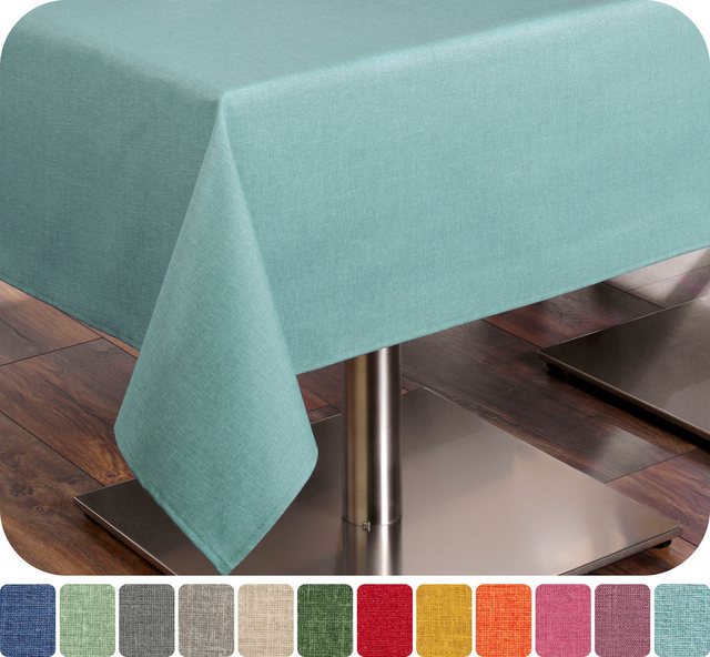 Beautex Tischdecke Tischdecke Tischläufer Leinen Struktur aus Baumwolle abw günstig online kaufen