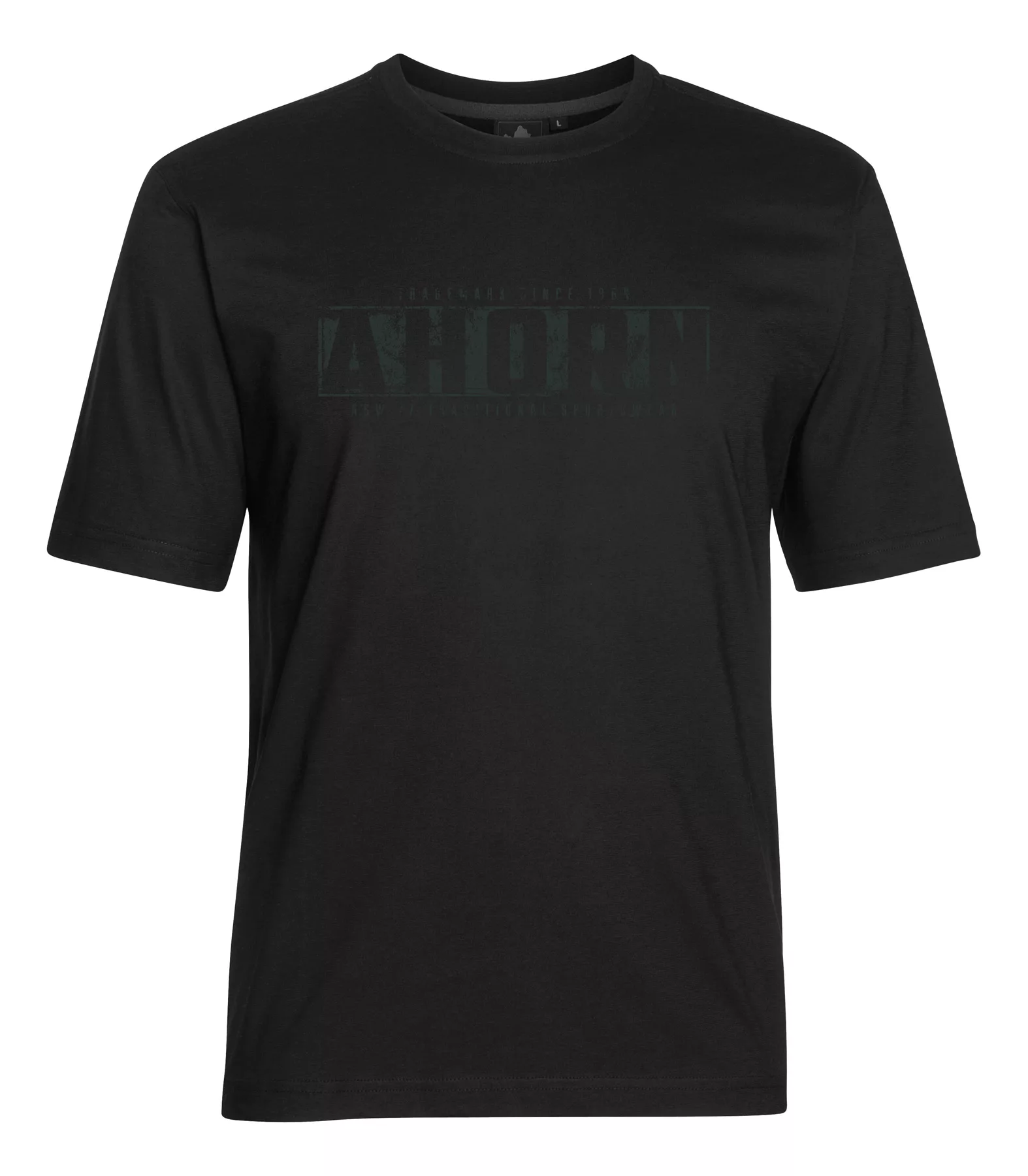 AHORN SPORTSWEAR T-Shirt "TRADITIONAL vulcan grey", mit modischem Frontprin günstig online kaufen