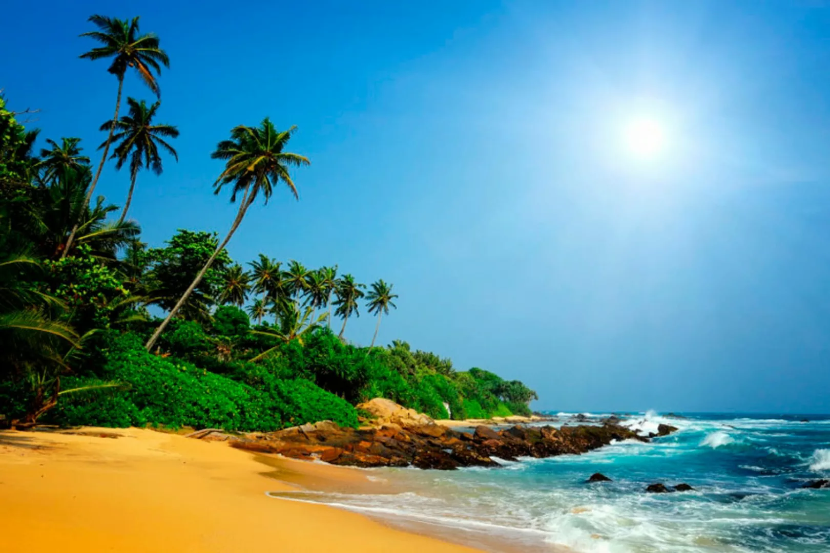 Papermoon Fototapete »Sri Lanka Tropical Beach« günstig online kaufen
