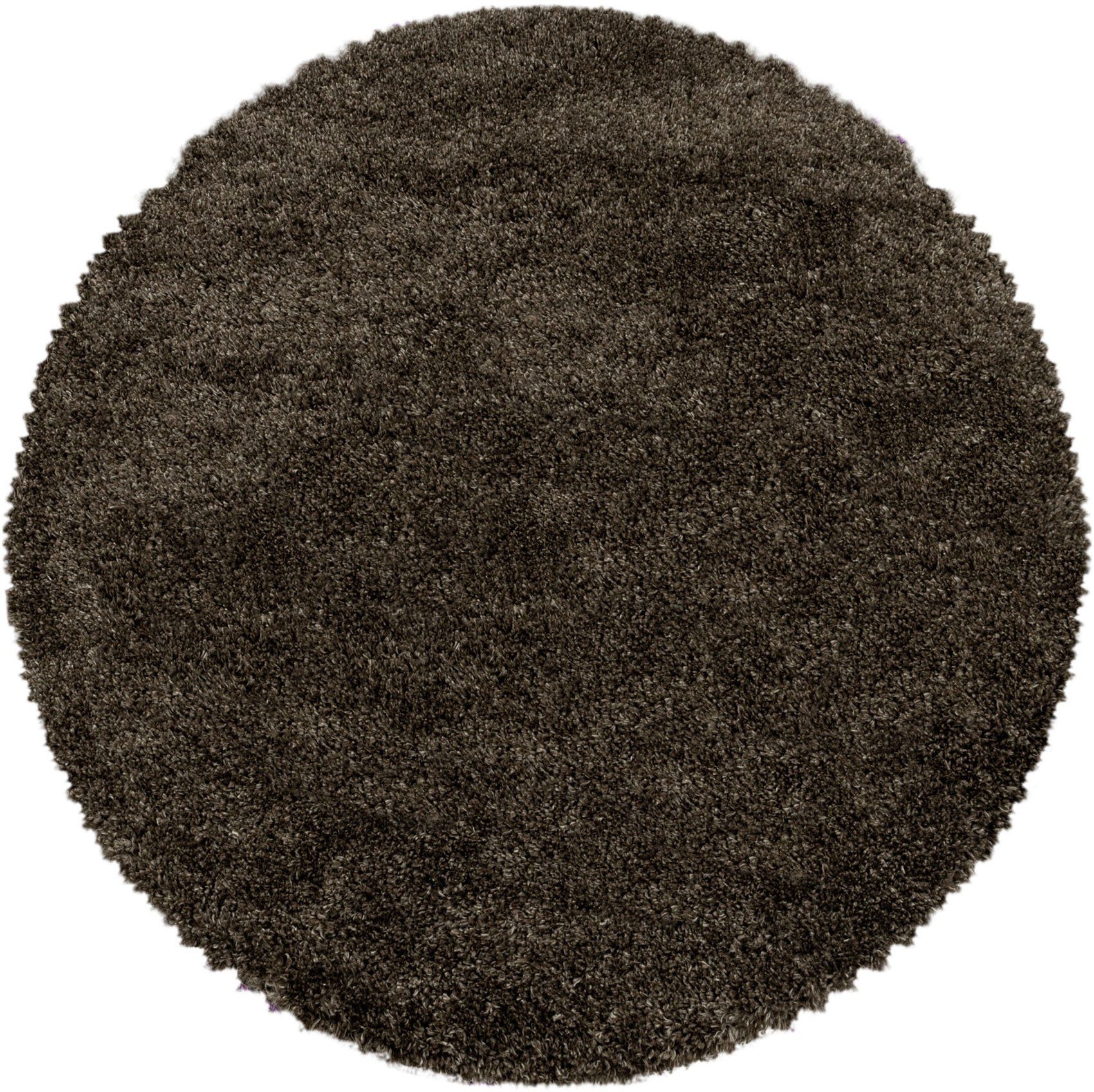 Ayyildiz Teppiche Hochflor-Teppich »FLUFFY 3500«, rund, 50 mm Höhe, Langflo günstig online kaufen