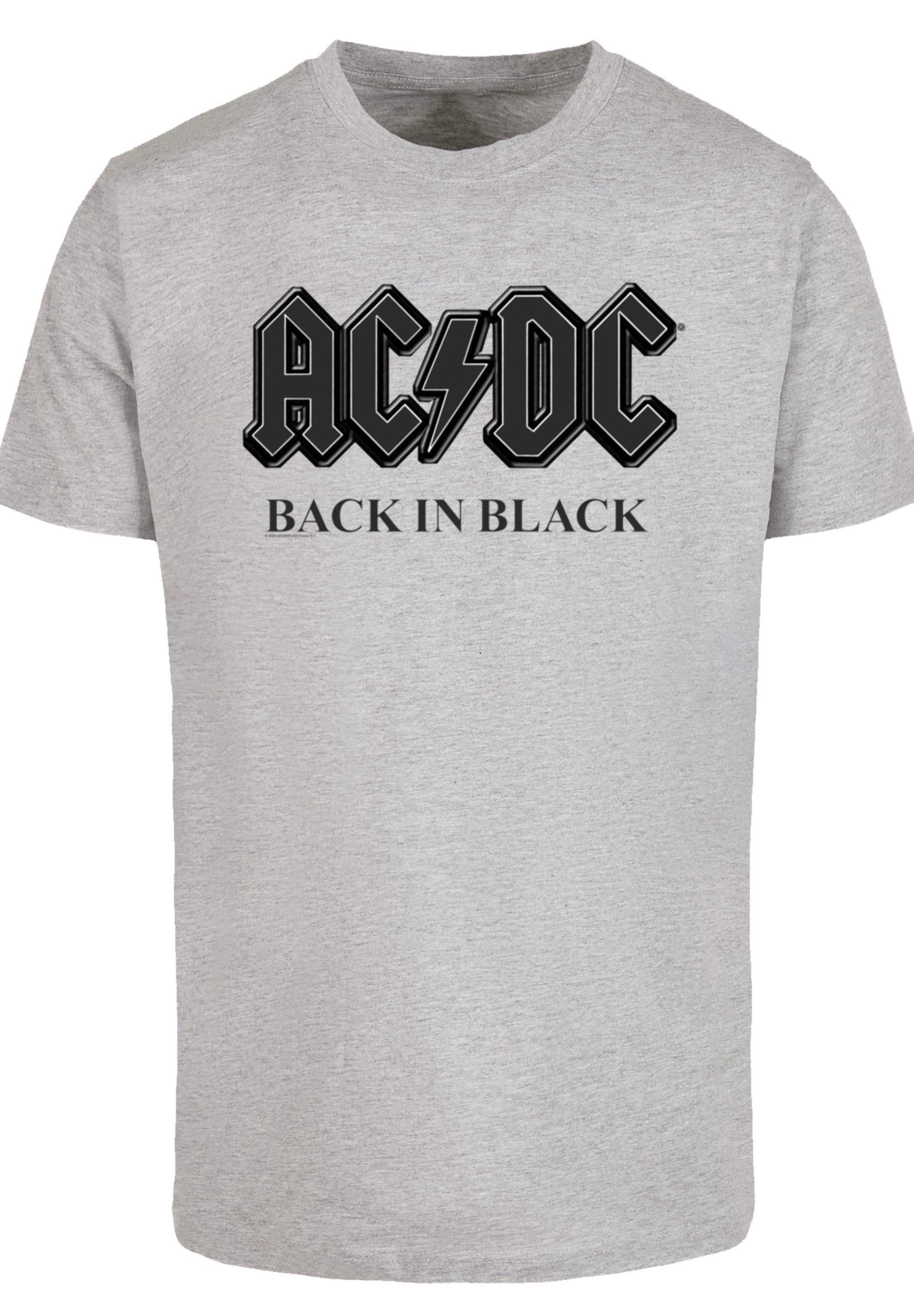 F4NT4STIC T-Shirt "ACDC Back in Black", Premium Qualität günstig online kaufen