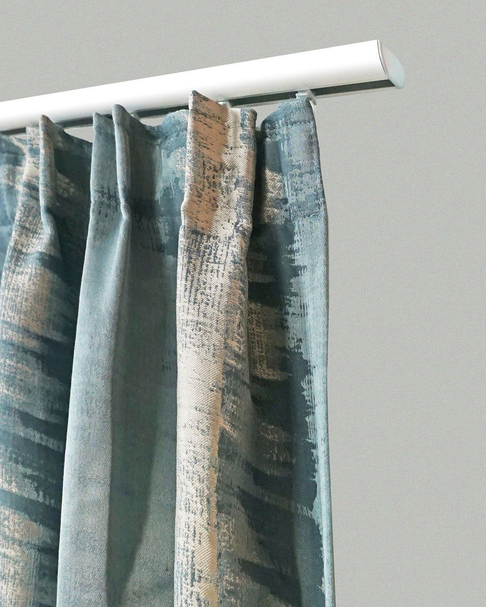 GARESA Gardinenschiene »400«, 1 läufig-läufig, Wunschmaßlänge, Aluminiumsch günstig online kaufen