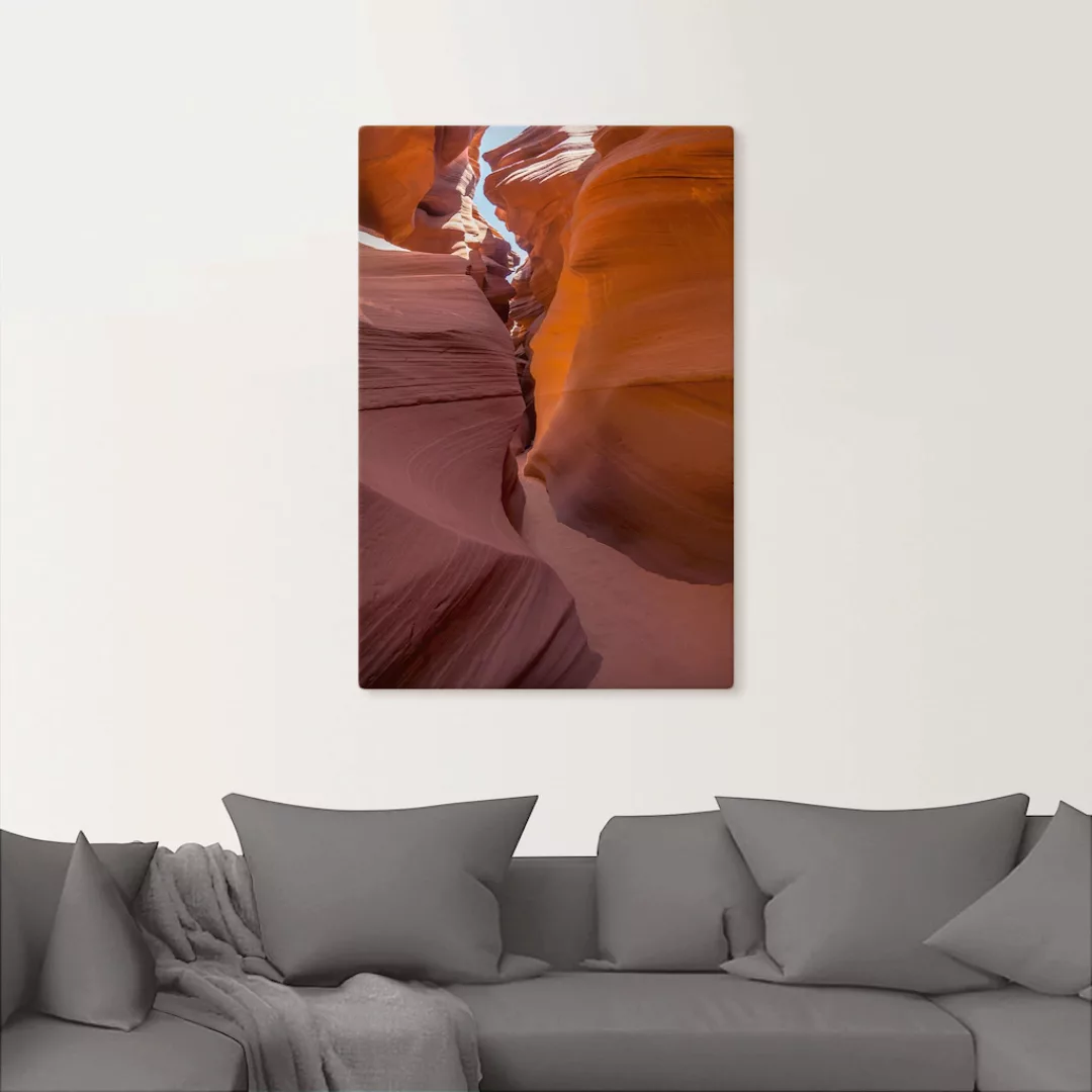 Artland Leinwandbild »Pfade durch den Antelope Canyon«, Bilder von Amerika, günstig online kaufen