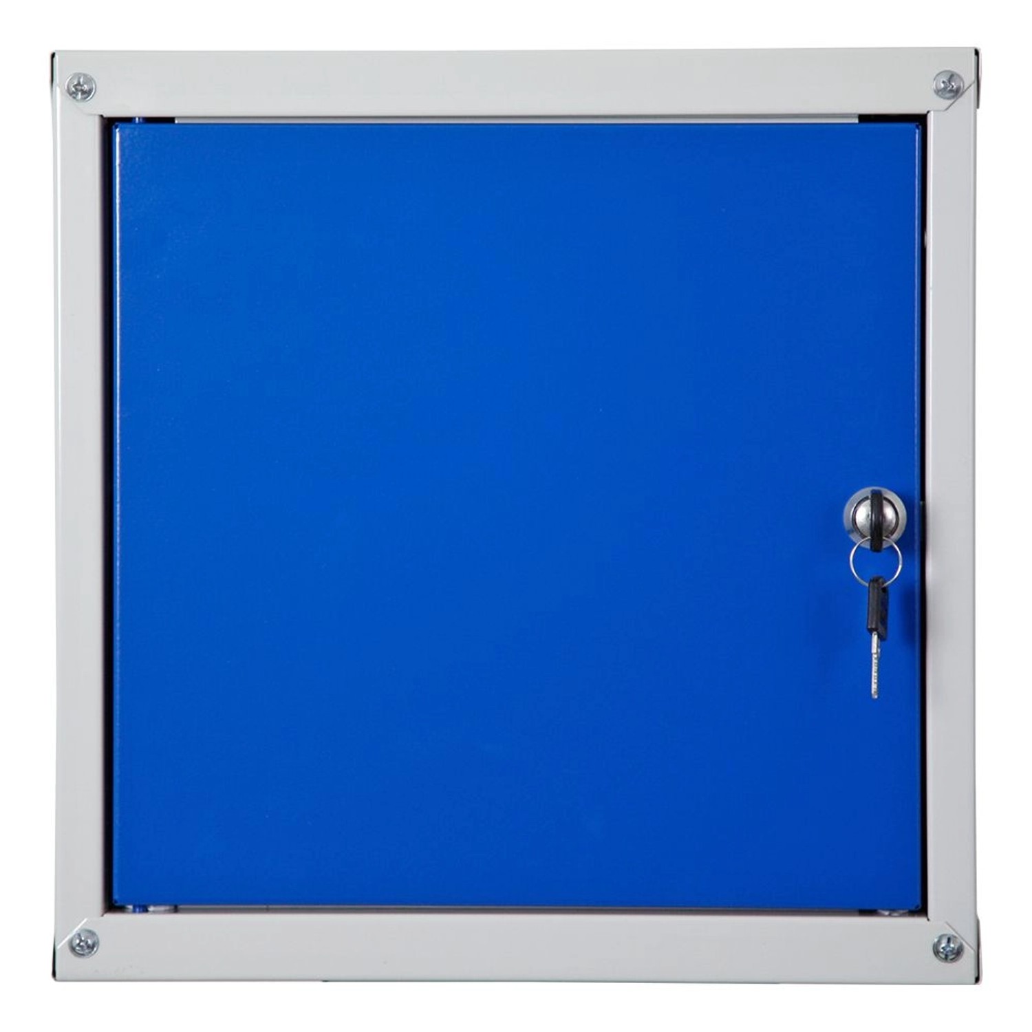 PROREGAL® Spind Schließfachwürfel Cubic, HxBxT 35x35x35 cm, Grau/Blau günstig online kaufen