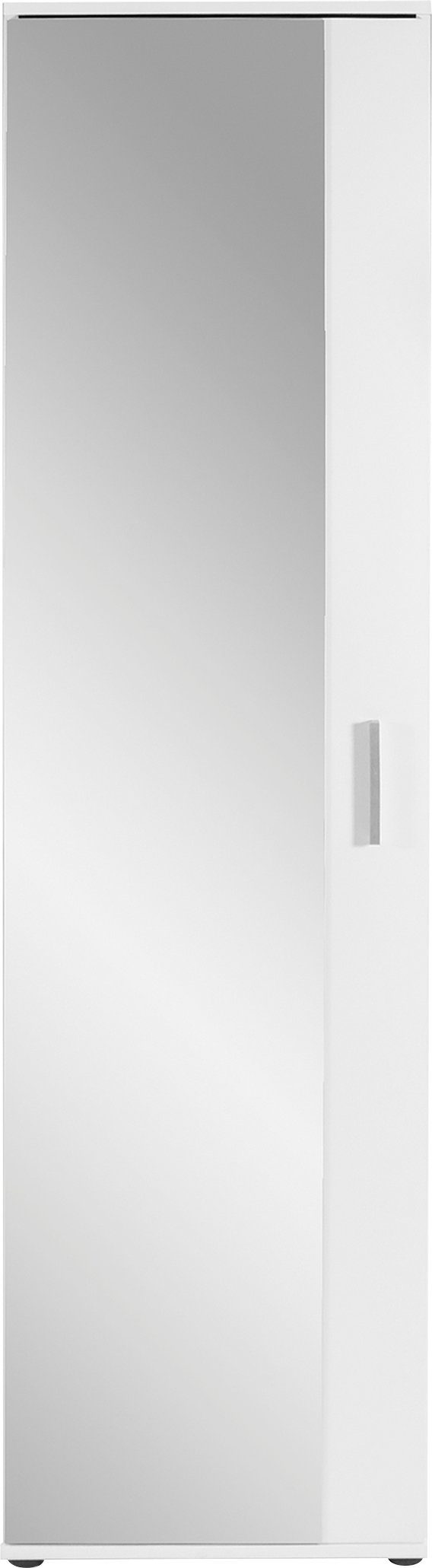 byLIVING Garderobenschrank "Jakob", mit großem Spiegel, Breite 49 cm günstig online kaufen