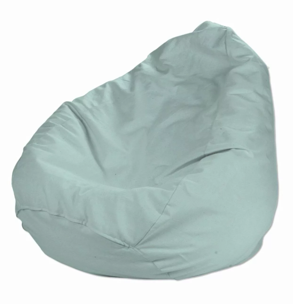 Bezug für Sitzsack, hellblau, Bezug für Sitzsack Ø50 x 85 cm, Cotton Panama günstig online kaufen