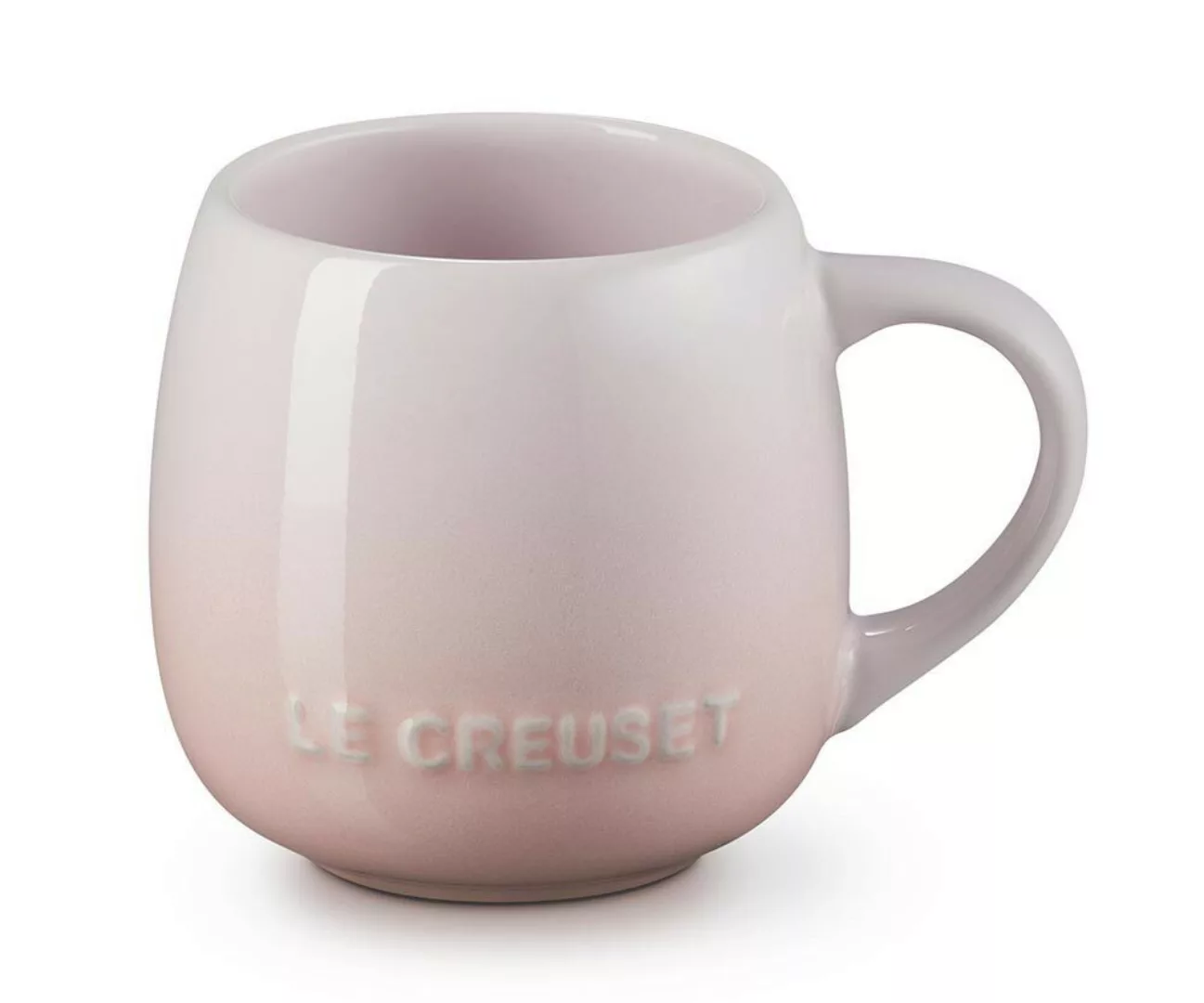 Le Creuset Becher Coupe Tasse Steinzeug Shell Pink 320ml günstig online kaufen