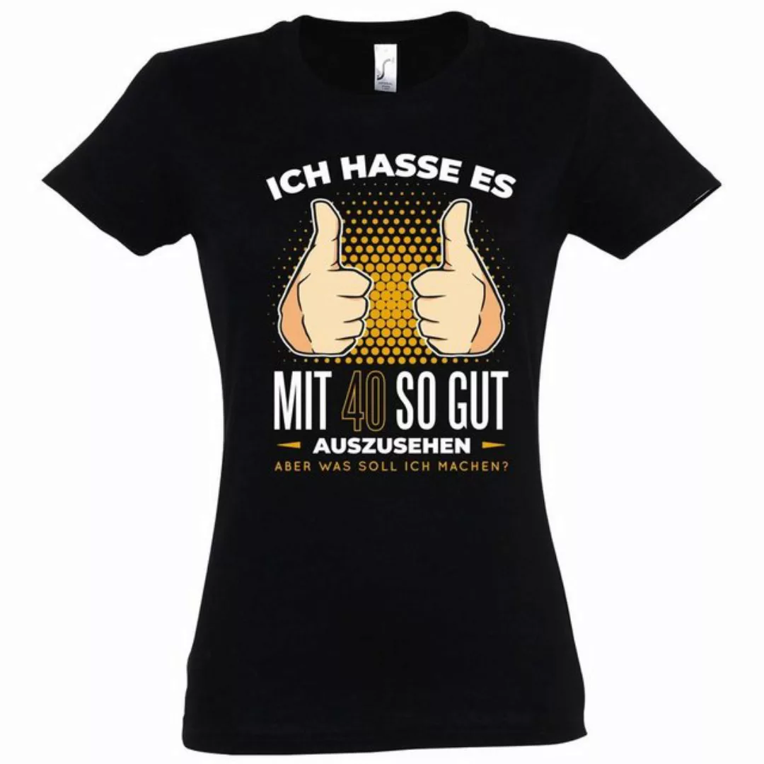 Youth Designz T-Shirt 40 Und Immer Noch Gutaussehend Damen Shirt mit lustig günstig online kaufen