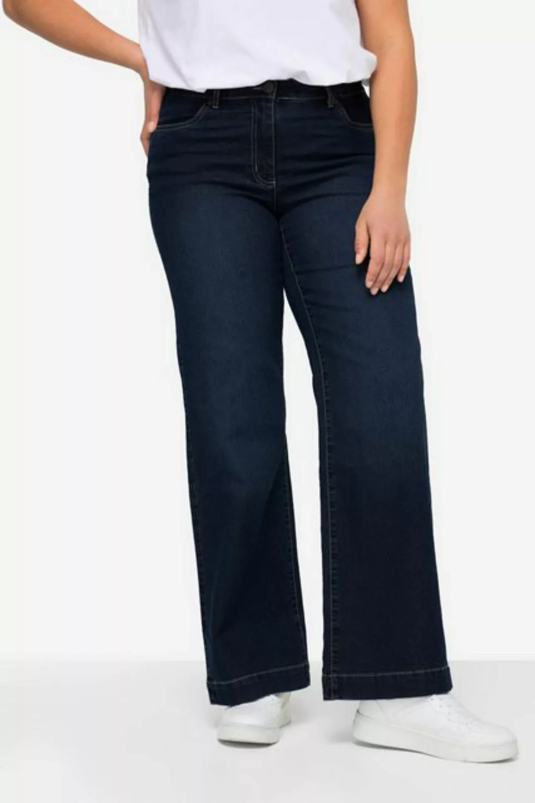 Angel of Style 5-Pocket-Jeans Jeans Nora weit und gerade Stretchkomfort 4-P günstig online kaufen