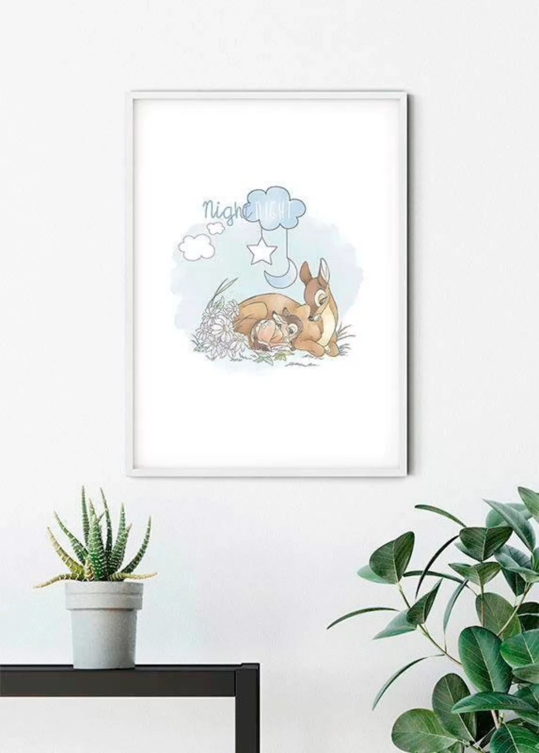 Komar Poster »Bambi Good Night«, Disney, (1 St.), Kinderzimmer, Schlafzimme günstig online kaufen