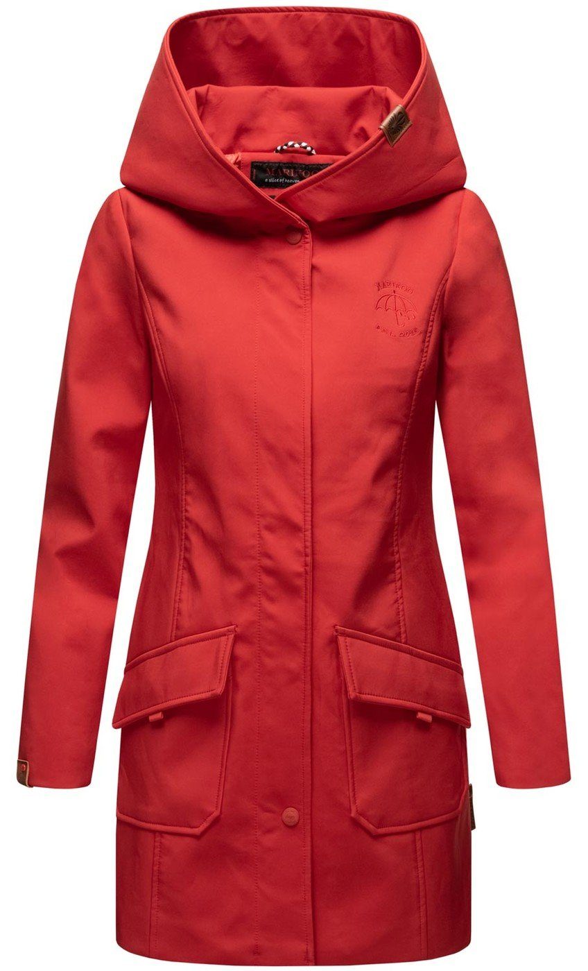 Marikoo Softshelljacke Mayleen mit großer Kapuze günstig online kaufen