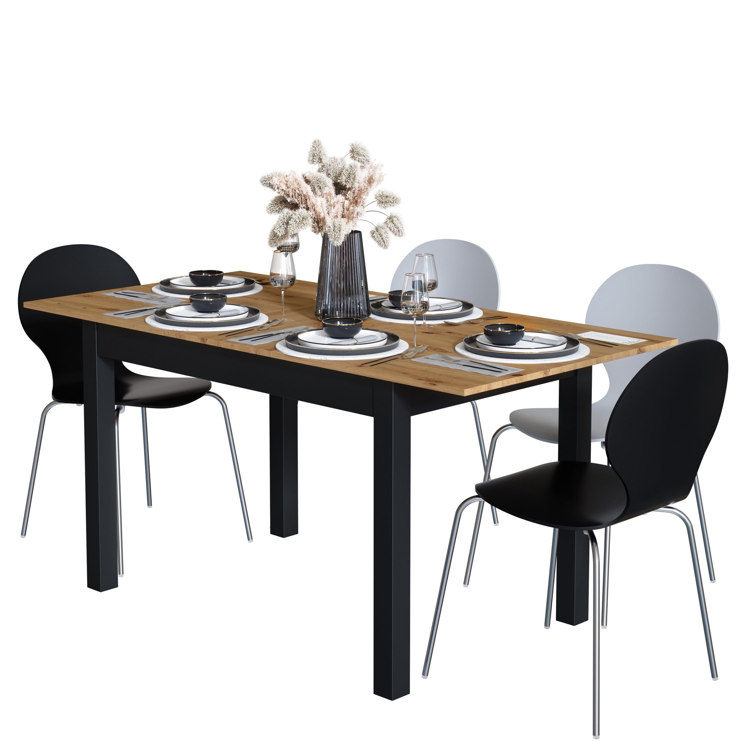 Finori Esstisch in Artisan Eiche / günstig online kaufen