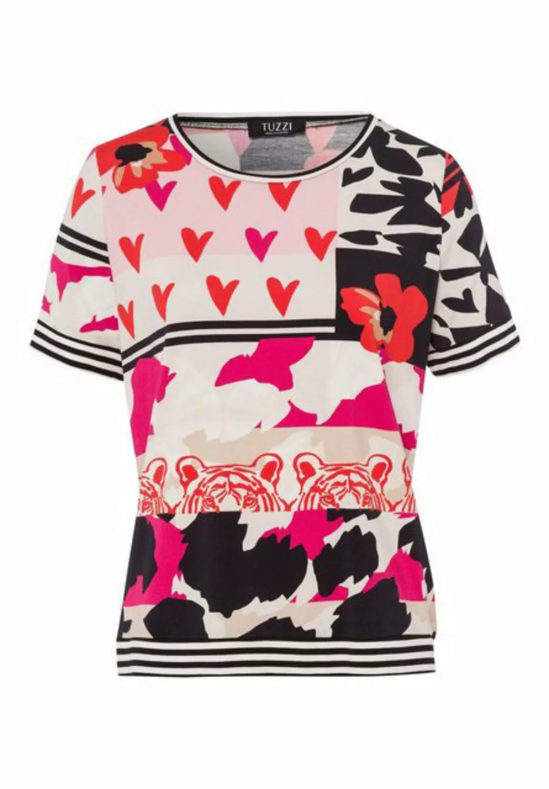 TUZZI T-Shirt T-Shirt POWER OF LOVE in lockerer Passform günstig online kaufen