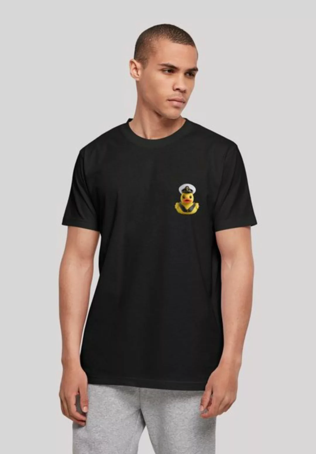 F4NT4STIC T-Shirt Rubber Duck Captain TEE UNISEX Print günstig online kaufen