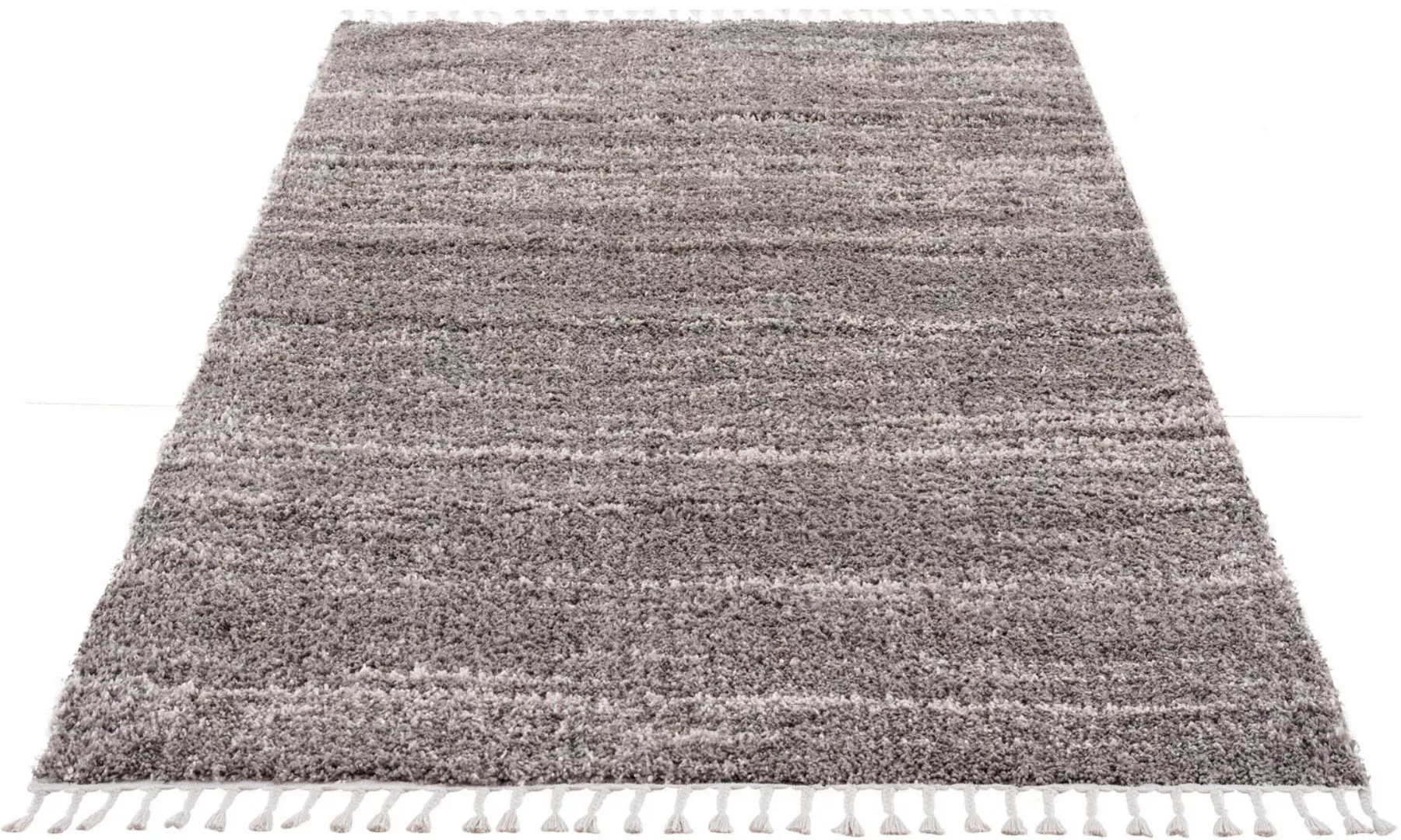 Carpet City Hochflor-Teppich »Pulpy 524«, rechteckig, besonders weich, mit günstig online kaufen