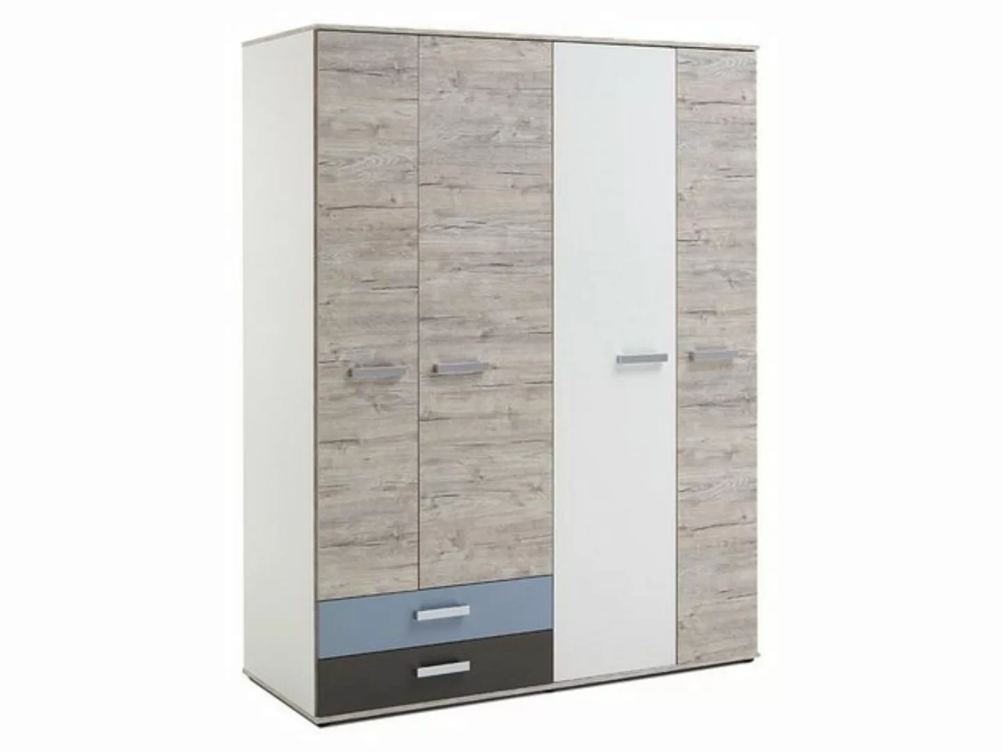 FMD Möbel Drehtürenschrank 150 x 193,5 x 60 cm (B/H/T) günstig online kaufen