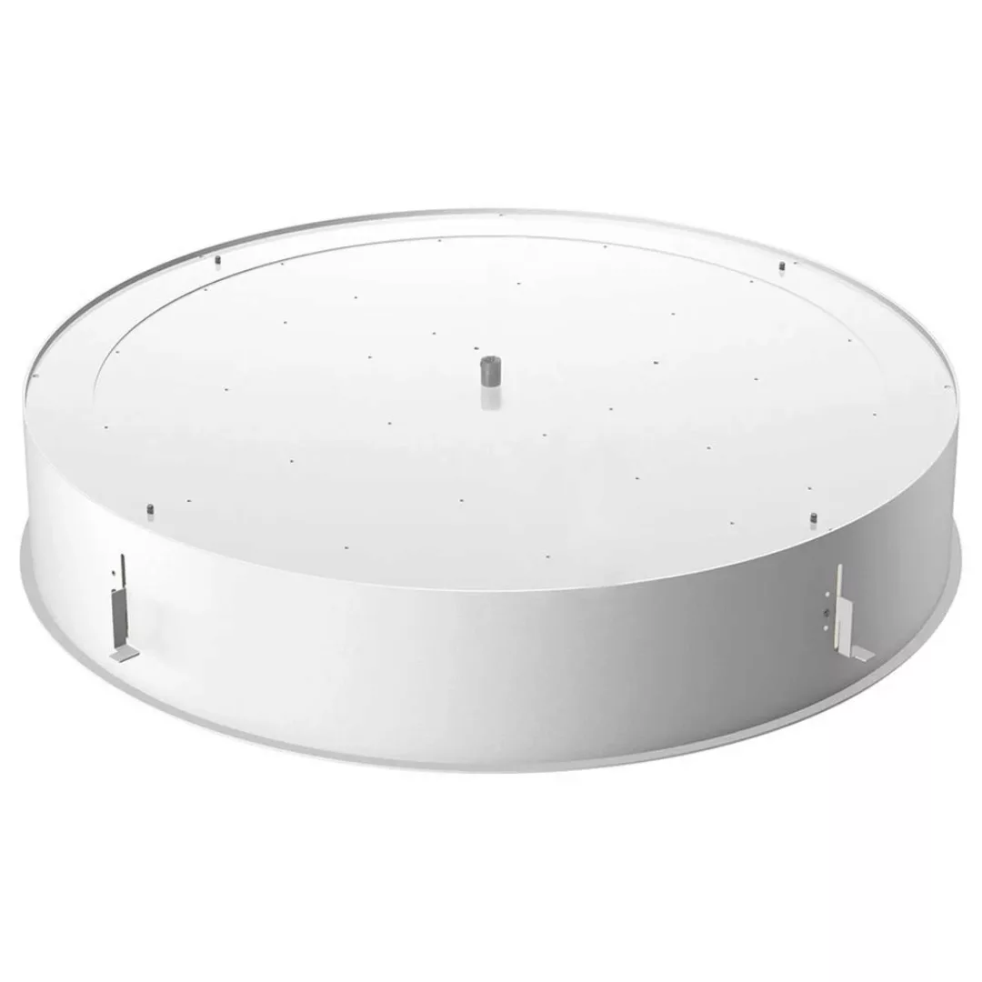 LED Deckeneinbauleuchte Medo 60 El in Weiß 36W 5000lm mit Rahmen günstig online kaufen
