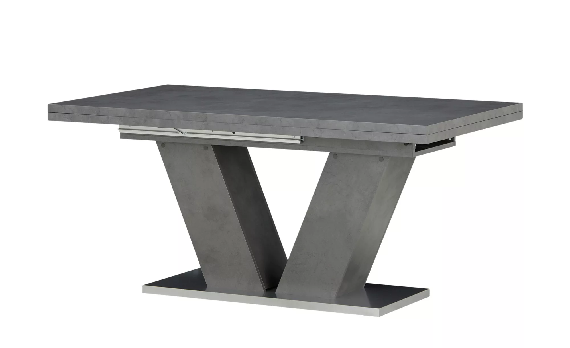 Esstisch ausziehbar - grau - 90 cm - 76 cm - Tische > Esstische - Möbel Kra günstig online kaufen