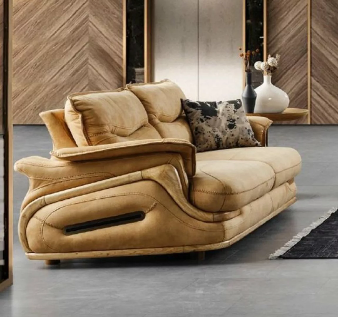 JVmoebel Sofa Sofa 3 Sitzer Luxus Möbel Wohnzimmer Klassischer Design Itali günstig online kaufen