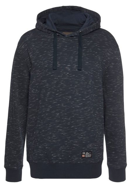 Man's World Kapuzensweatshirt kontrastfarbene Details günstig online kaufen